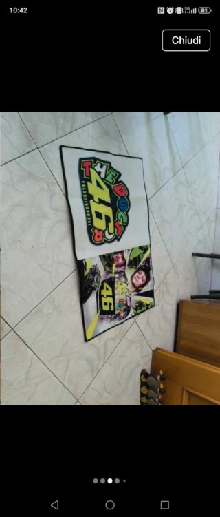 Tappeto Valentino Rossi 46
