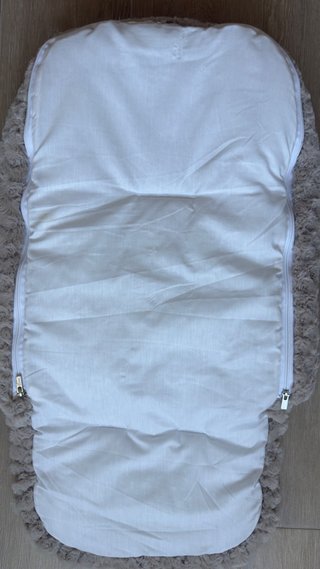 Saco capazo invierno beige