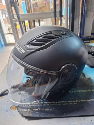 Casco Moto Jet LS2 Transparente