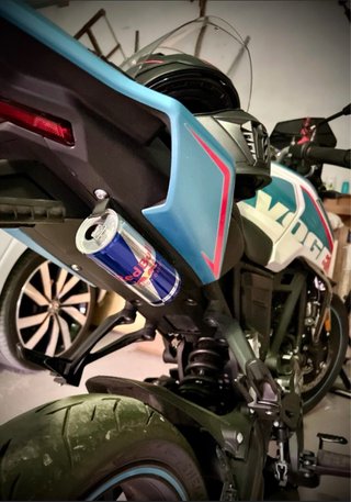 Soporte Lata Red Bull Voge 125 R