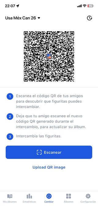 Cromos Mundial FIFA 2026 (Intercambio)