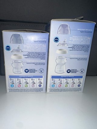 Biberones Chicco Natural Feeling 0m+ y 2m+
