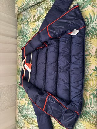 Cazadora plumífero azul Calvin Klein