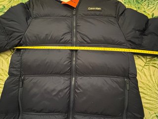 Cazadora plumífero azul Calvin Klein