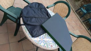 Mesa de Póker Plegable Verde