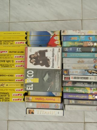 45 Películas VHS Colección Variada