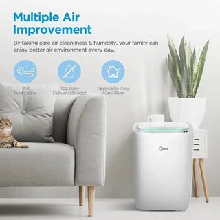 Midea Deshumidificador 10L WiFi HEPA FRESH DRY