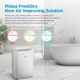 Midea Deshumidificador 10L WiFi HEPA FRESH DRY