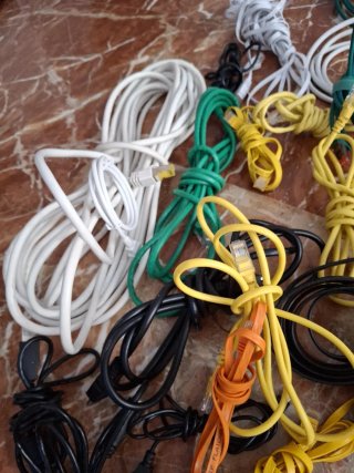 Lote Cables de Red y Varios