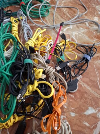 Lote Cables de Red y Varios