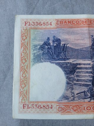 Billete 100 Pesetas Banco de España 1925