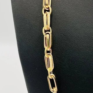 Cadena de oro estilo eslabones