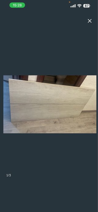 Cabecero madera 145cm