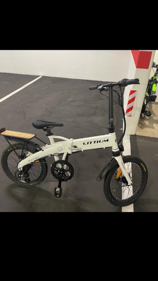 Bicicleta Eléctrica Plegable Littium nueva