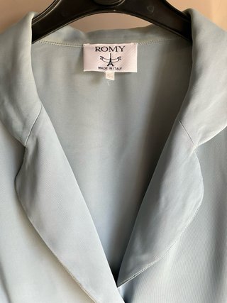 Blazer donna ROMY celeste tg 54 Vintage
