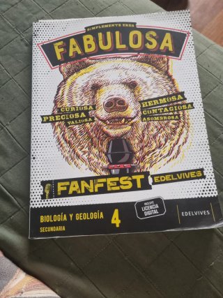 Biología y Geología 4, Secundaria, Fanfest Edel...