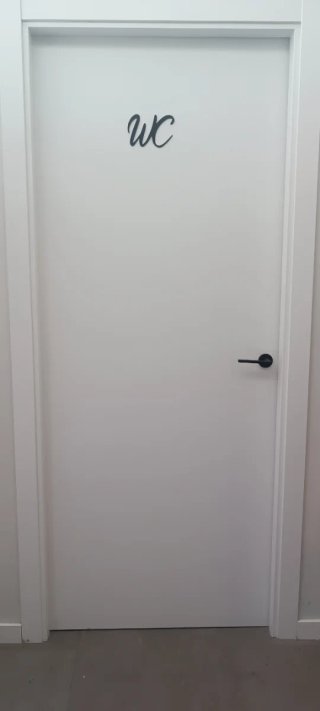 Puerta de interior blanca