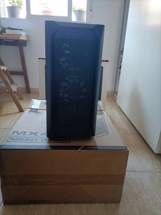 Torre Cougar MX4 Mesh-G RGB Negra
