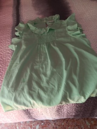 2 Camisas Stradivarius Rayas y Puntos Talla M