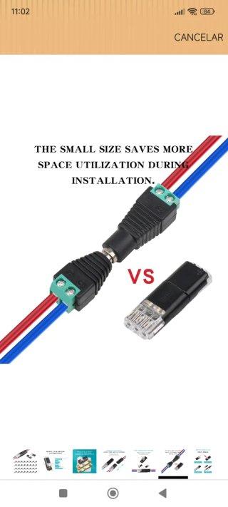 30 Conectores Rápidos para Cable