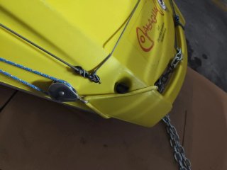 Kayak Ouassou Decathlon Amarillo.