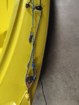 Kayak Ouassou Decathlon Amarillo.