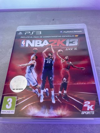 Lote 4 juegos NBA PS3: 2K12, 2K13, 2K14, 2K16