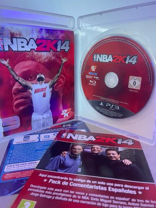 Lote 4 juegos NBA PS3: 2K12, 2K13, 2K14, 2K16