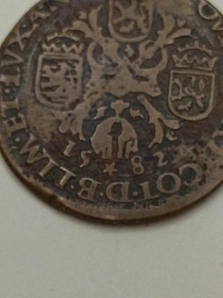 Moneda Jeton maastrich 1582 Felipe II
