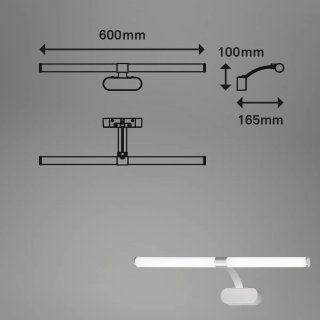Lampada LED Bagno 60cm Nuova