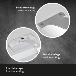Lampada LED Bagno 60cm Nuova