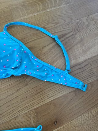 Bikini UNIT azul lunares