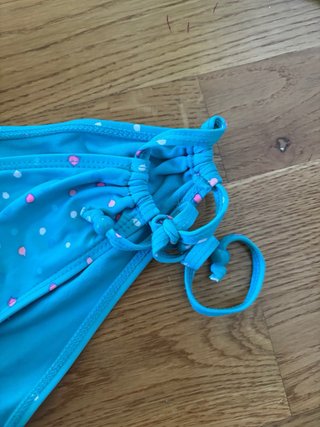 Bikini UNIT azul lunares