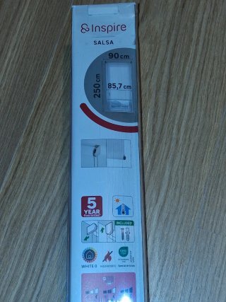 Estor Inspire Salsa 90x250cm Blanco
