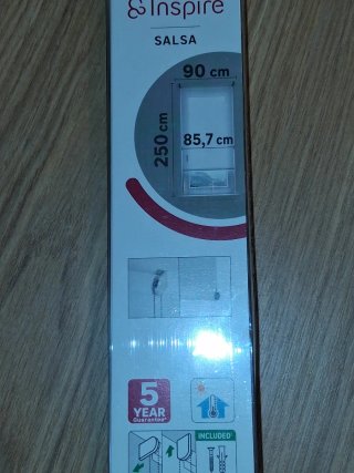 Estor Inspire Salsa 90x250cm Blanco