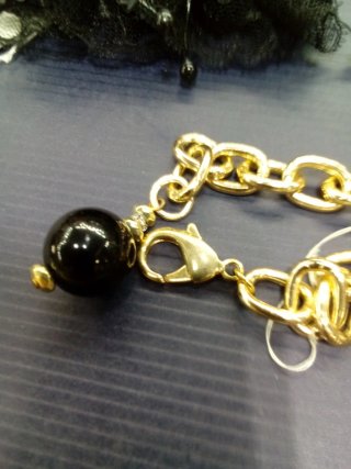 Set elegante nero con rose