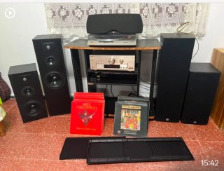 Equipo Hi-Fi Technics + JBL + Tocadiscos
