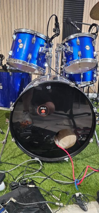 Batería Ludwig Accent con Platos Zildjian