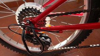 Bicicleta Btwin Racingboy 320 (20) Roja