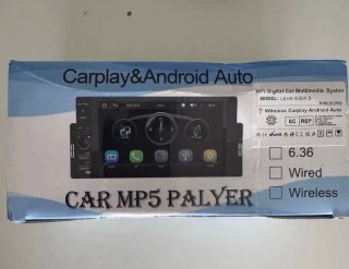 Pantalla Coche CarPlay/Android Auto 1 DIN