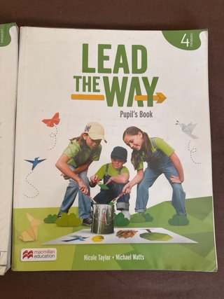 Libros inglés 4 Primaria”Lead the way”