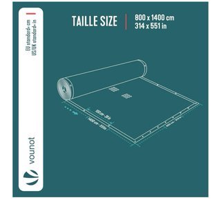 Lona Piscina Nueva 8x14 metros funda de piscina