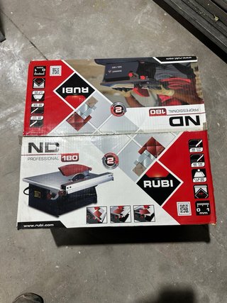 Cortadora Rubi ND 180 Profesional