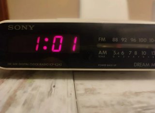 Reloj despertador Sony