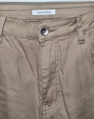Pantalón beige talla L, renatta&go
