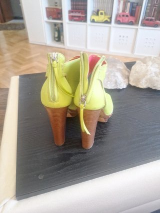 Sandalias Tacon Alto Ralph Lauren Talla 38.5