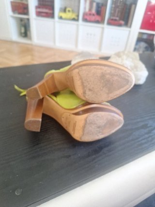 Sandalias Tacon Alto Ralph Lauren Talla 38.5
