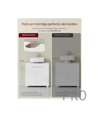 Armadio sotto il lavandino