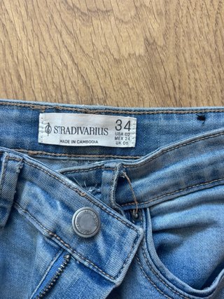 Pantalones campana vaqueros