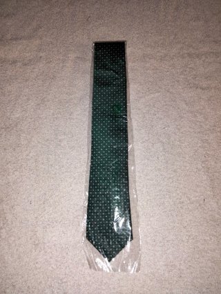 Corbata Corte Inglés Verde Lunares